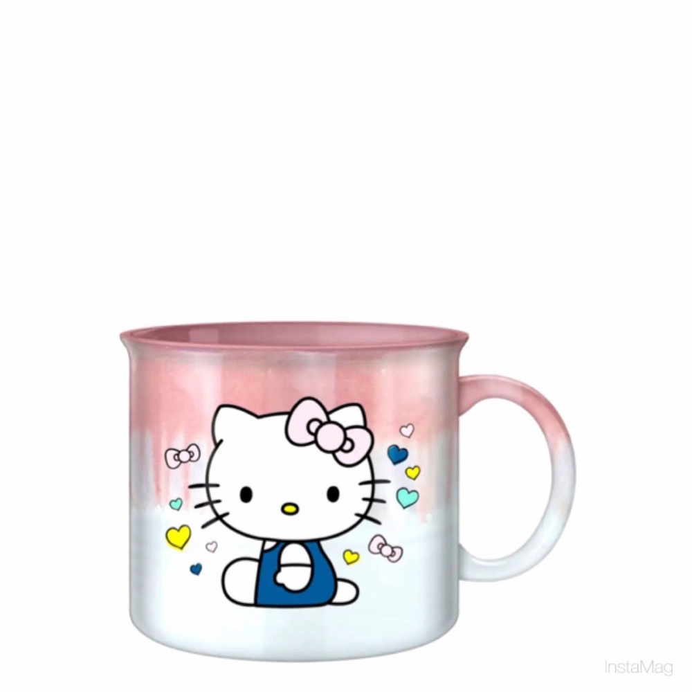 NEW Sanrio Hello Kitty 20 oz Pink Ombre Ceramic Mug